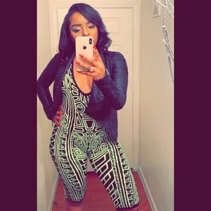 Bright As the Night short Romper